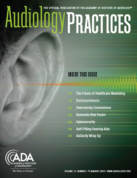 Audiology Practices, Vol 12, No 1