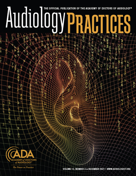 Audiology Practices, Vol 13, No 4
