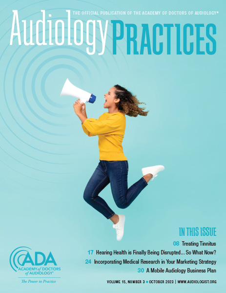 Audiology Practices, Vol 15, No 3