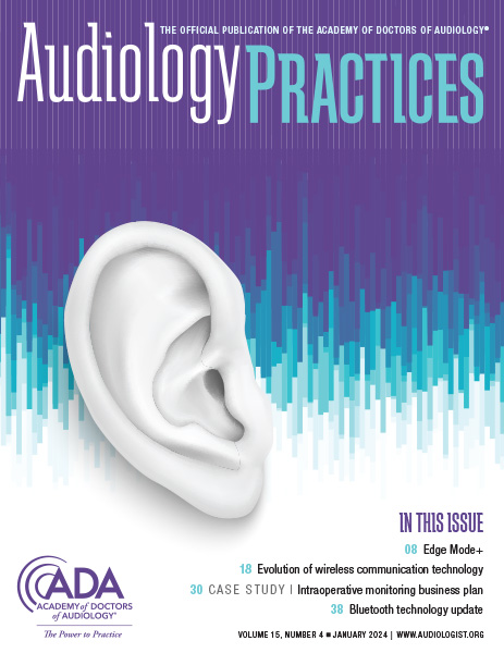 Audiology Practices, Vol 15, No 4