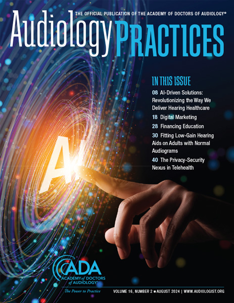 Audiology Practices, Vol 16, No 2