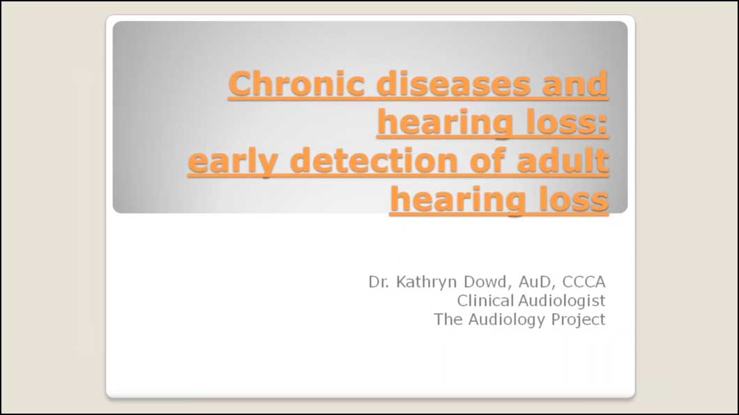 Chronic Disease and Hearing Loss