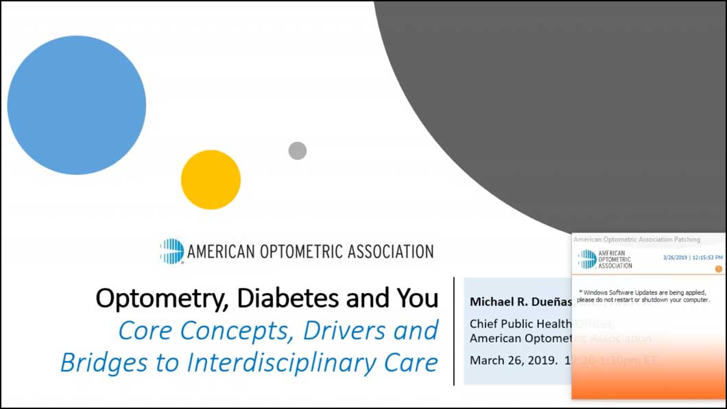 The Audiology Project - Optometry, Diabetes and You