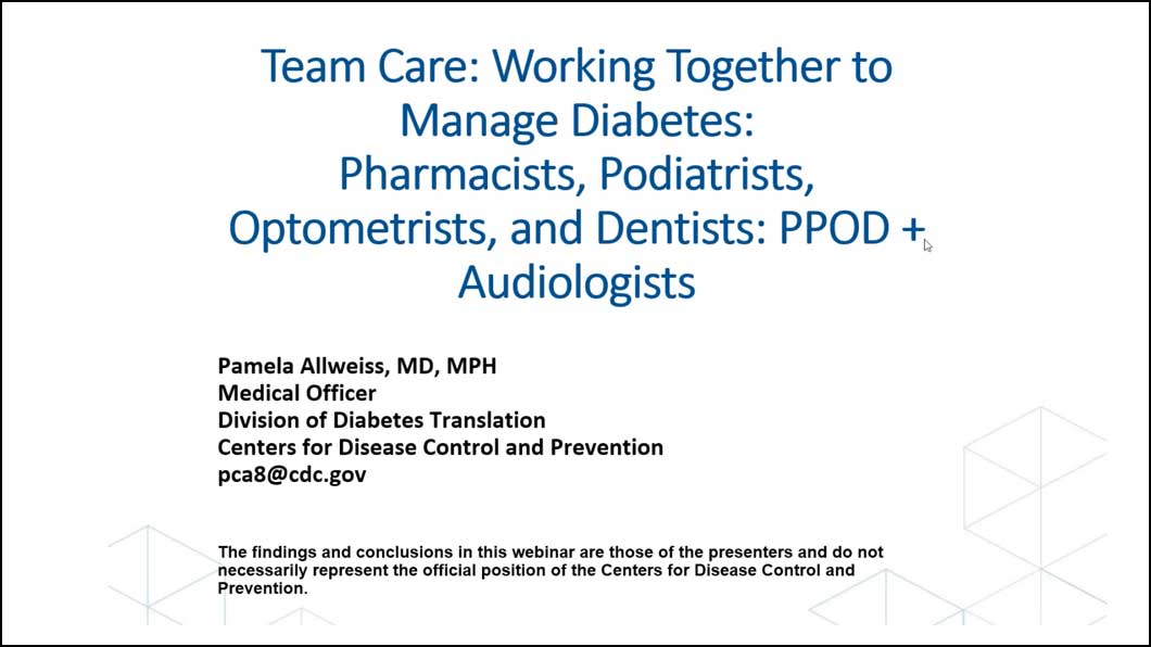Putting it All Together: Team Care for People with Diabetes