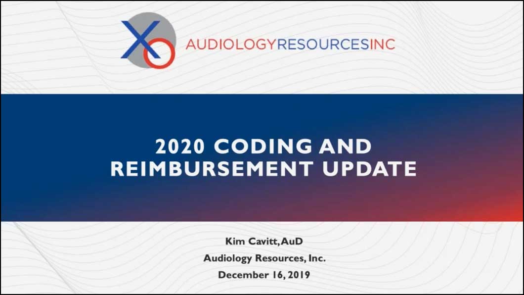 2020 Coding and Reimbursement Update