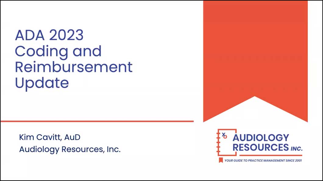 2023 Coding and Reimbursement Update