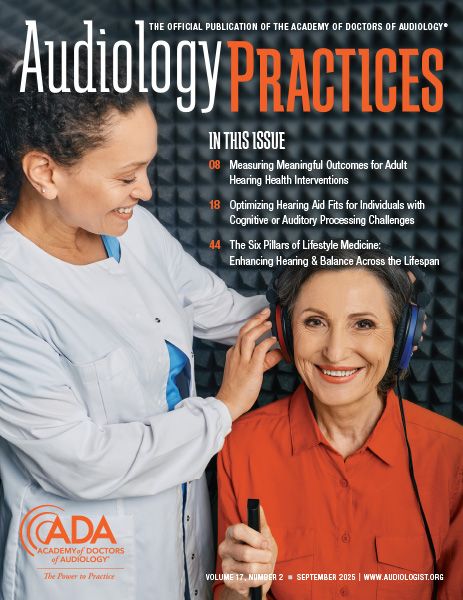 Audiology Practices, Vol 17, No 2