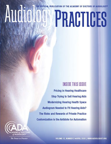 Audiology Practices, Vol 12, No 2
